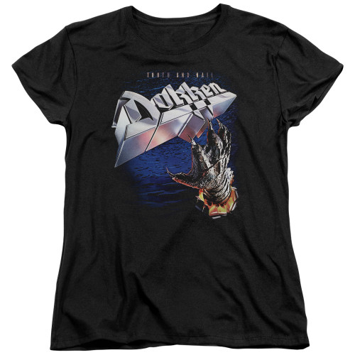Dokken Tooth And Nail Women's T-Shirt Black
