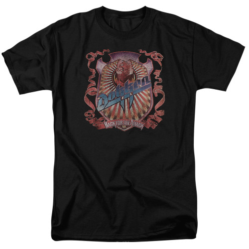 Dokken Back Attack Adult 18/1 T-Shirt Black