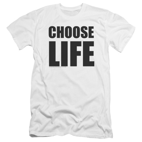 Wham Choose Life Hbo S/S Adult 30/1 T-Shirt White