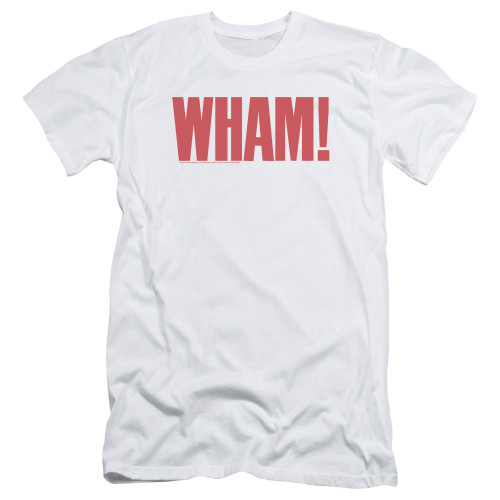 Wham Logo S/S Adult 30/1 T-Shirt White