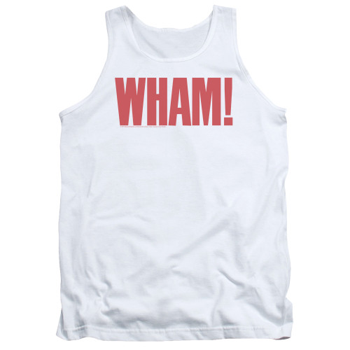 Wham Logo Adult Tank Top White