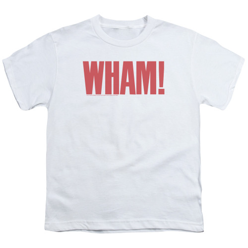 Wham Logo S/S Youth 18/1 T-Shirt White