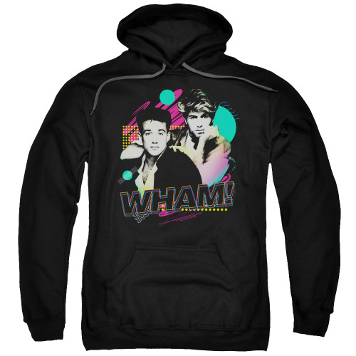 Wham The Edge Of Heaven Adult Pullover Hoodie Sweatshirt Black