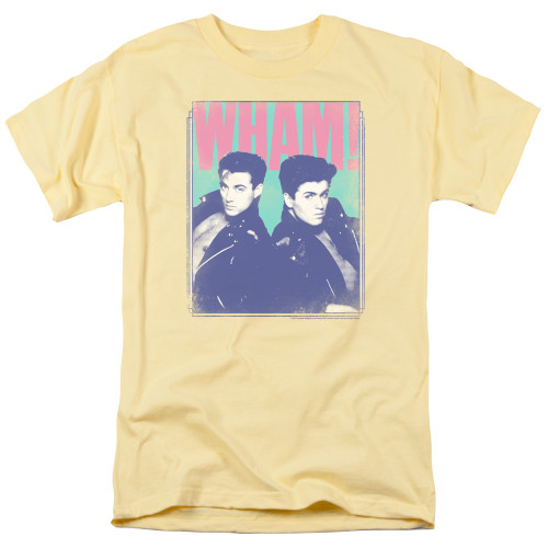 Wham Fantastic Wham S/S Adult 18/1 T-Shirt Banana