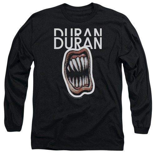 Duran Duran Pressure Off Adult Long Sleeve T-Shirt Black