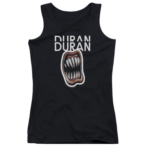 Duran Duran Pressure Off Junior Women's Tank Top T-Shirt Black