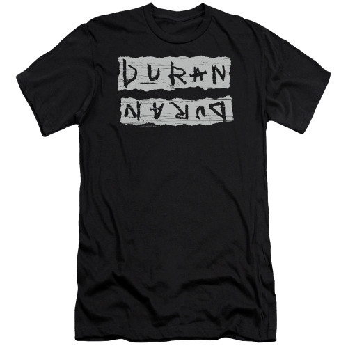 Duran Duran Print Error HBO Adult 30/1 T-Shirt Black