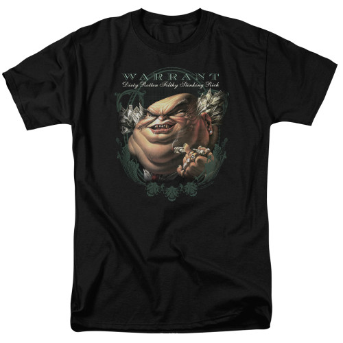 Warrant Stinking Rich S/S Adult 18/1 T-Shirt Black