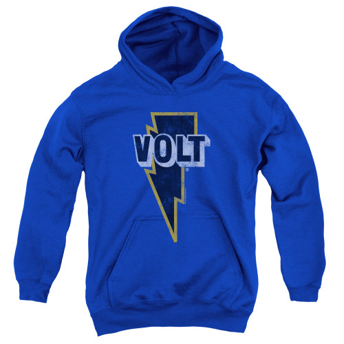 Volt Records Volt Logo Youth Pullover Hoodie Sweatshirt Royal