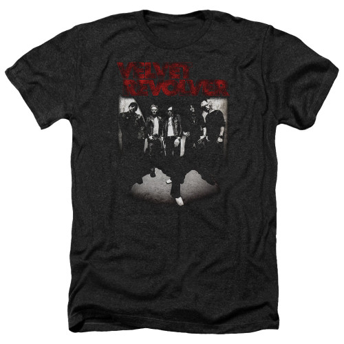 Velvet Revolver Grop Shot Adult T-Shirt Heather Black