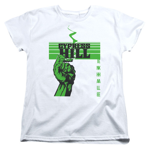 Cypress Hill Inhale Exhale Women's T-Shirt White