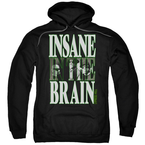 Cypress Hill Insane In The Brain Adult Pullover Hoodie Sweatshirt Black
