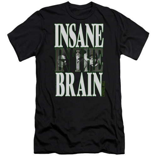 Cypress Hill Insane In The Brain Adult 30/1 T-Shirt Black