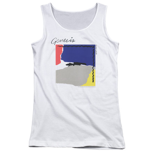 Genesis Abacab Junior Women's Tank Top T-Shirt White
