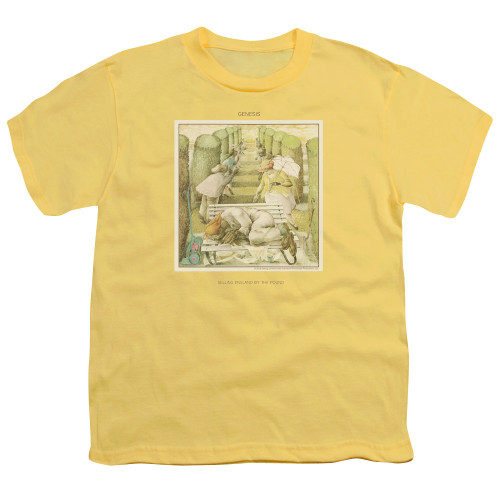 Genesis Selling England Youth T-Shirt Yellow