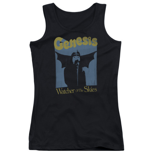 Genesis Watcher Of The Skies Junior Women's Tank Top T-Shirt Black
