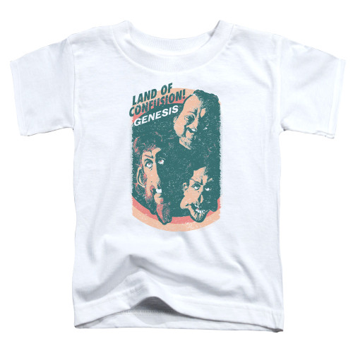 Genesis Land Of Confusion Toddler T-Shirt White