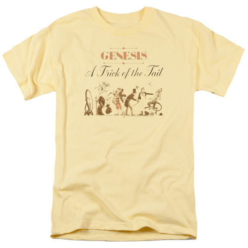 Genesis Trick Of The Tail Adult 18/1 T-Shirt Yellow