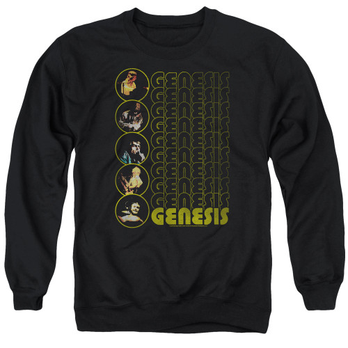 Genesis The Carpet Crawlers Adult Crewneck Sweatshirt Black