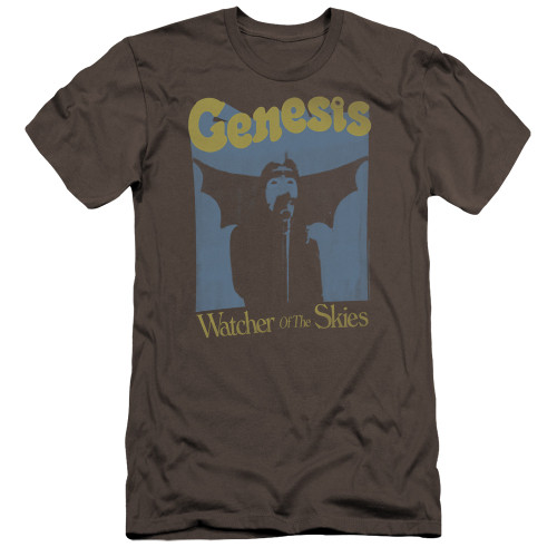 Genesis Watcher Of The Skies Premium Adult 30/1 T-Shirt Charcoal