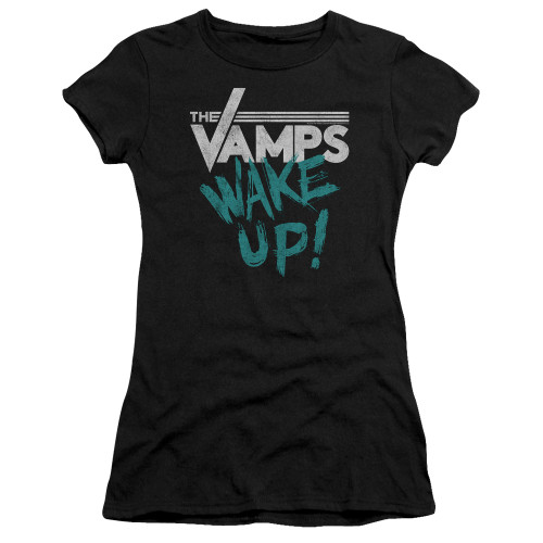 The Vamps Wake Up S/S Junior Women's T-Shirt Sheer Black