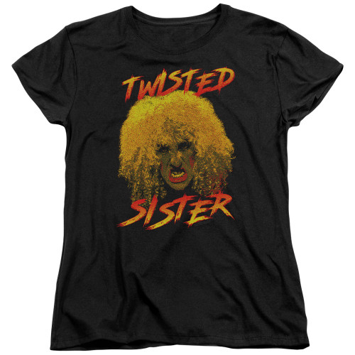 Twisted Sister Twisted Scream S/S Women's T-Shirt Black