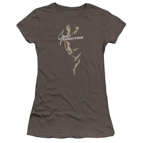 Jane's Addiction Inside Escape Premium Junior Women's Sheer T-Shirt Charcoal