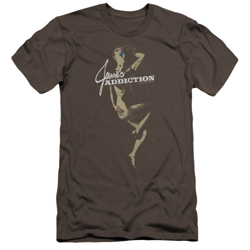 Jane's Addiction Inside Escape Premium Adult 30/1 T-Shirt Charcoal