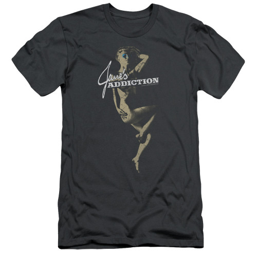 Jane's Addiction Inside Escape Adult 30/1 T-Shirt Charcoal