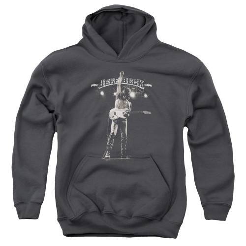 Jeff Beck Guitar God Youth Pullover Hoodie Sweatshirt Charcoal
