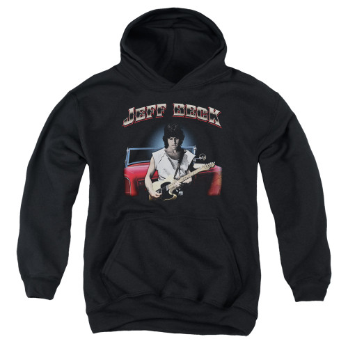 Jeff Beck Jeff's Hotrod Youth Pullover Hoodie Sweatshirt Black