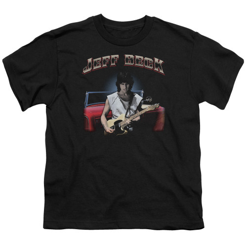 Jeff Beck Jeff's Hotrod Youth T-Shirt Black