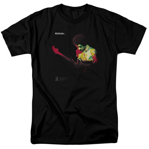 Jimi Hendrix Band Of Gypsys Adult 18/1 T-Shirt Black