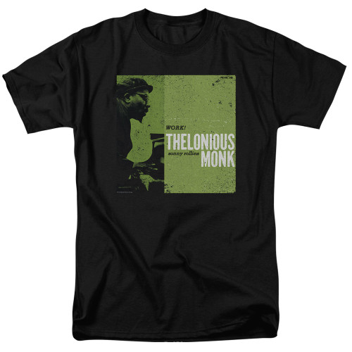 Thelonious Monk Work S/S Adult 18/1 T-Shirt Black
