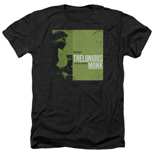 Thelonious Monk Work Adult Heather T-Shirt Black