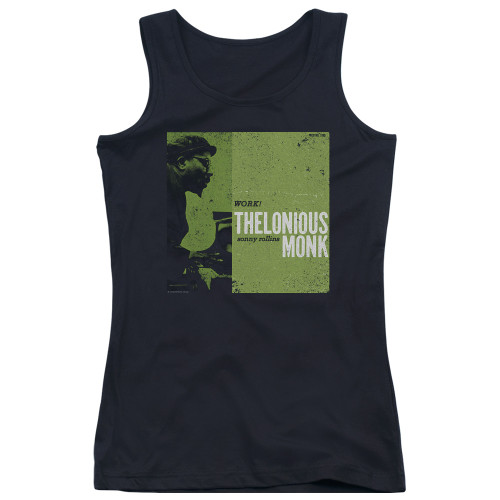 Thelonious Monk Work Junior Women's Tank Top Black