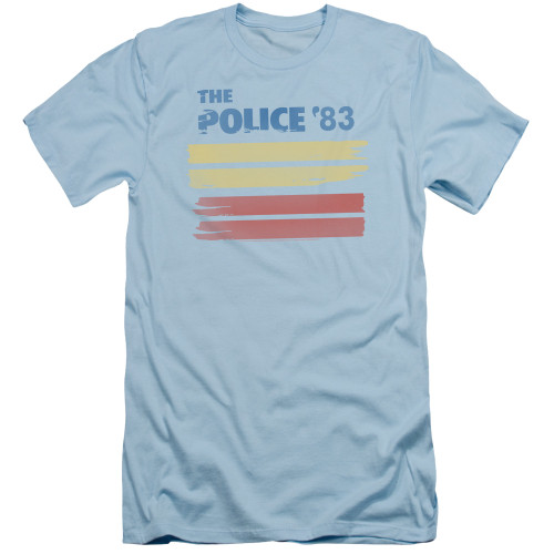 The Police 83 S/S Adult 30/1 T-Shirt Light Blue