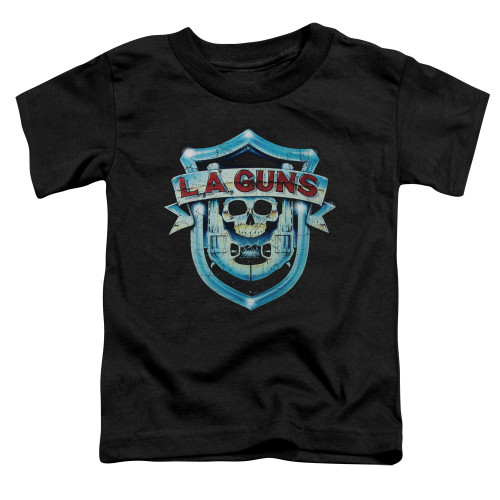 L.A. Guns Shield Toddler T-Shirt Black