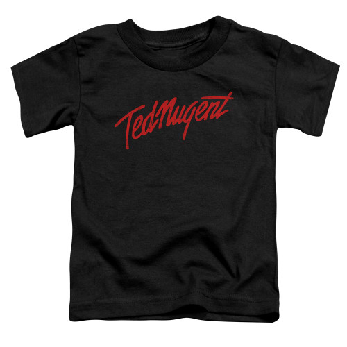 Ted Nugent Distressed Logo S/S Toddler T-Shirt Black