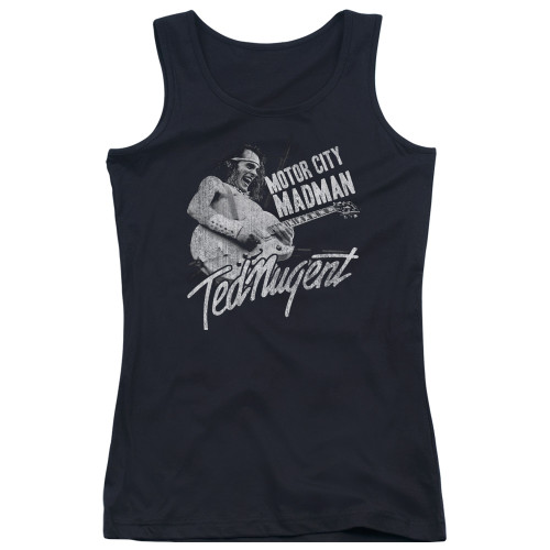 Ted Nugent Madman Junior Women's Tank Top Black