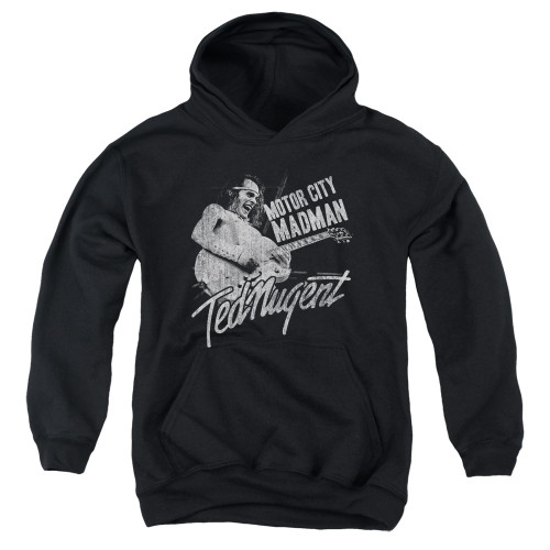 Ted Nugent Madman Youth Pullover Hoodie Sweatshirt Black