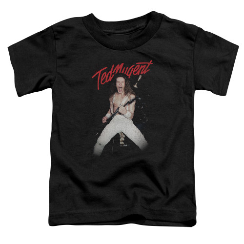 Ted Nugent Rockin S/S Toddler T-Shirt Black