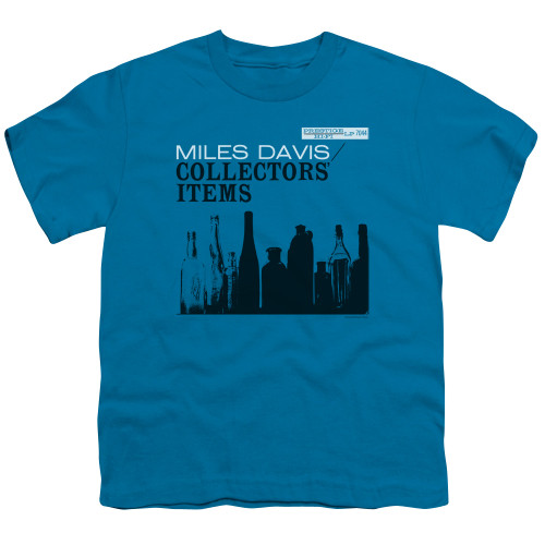 Miles Davis Collectors Items Youth 18/1 T-Shirt Turquoise