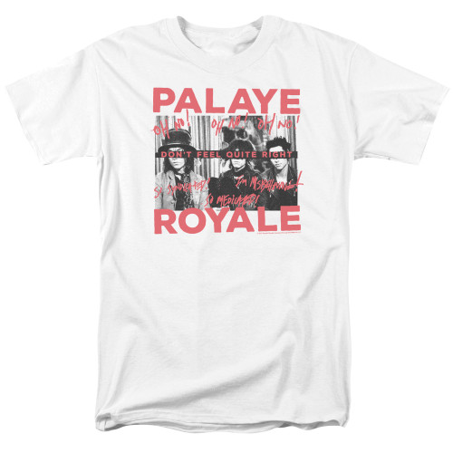 Palaye Royale Oh No Adult 18/1 T-Shirt White