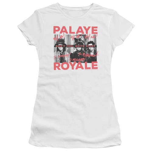 Palaye Royale Oh No Junior Women's Sheer T-Shirt White