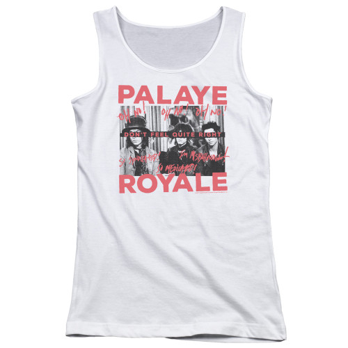 Palaye Royale Oh No Junior Women's Tank Top T-Shirtwhite