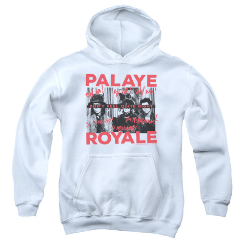 Palaye Royale Oh No Youth Pullover Hoodie Sweatshirt White