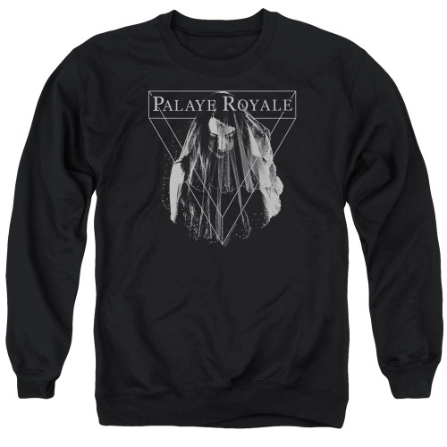 Palaye Royale Veil Adult Crewneck Sweatshirt Black