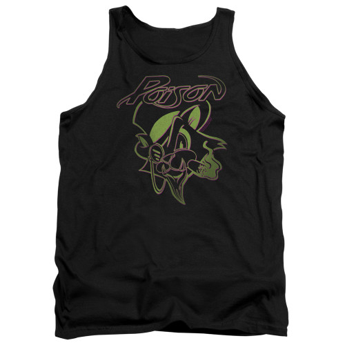 Poison Cat Adult Tank Top T-Shirt Black