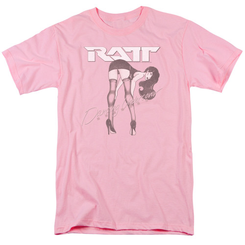 Ratt Undercover Pink Adult 18/1 T-Shirt Pink